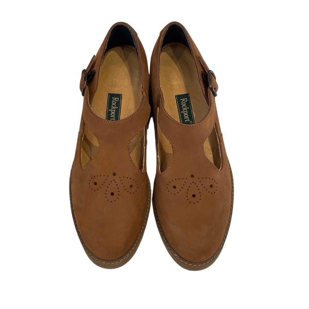 Rockford Suede Mary Jane Shoes